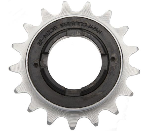 SHIMANO Freilaufritzel DX 1/2X3/32 17Z.