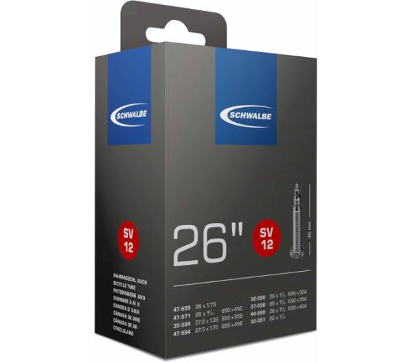 Schwalbe SCHWALBE SCHLAUCH SV12 32/47-559/597 40mm