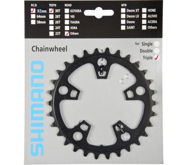 SHIMANO Kettenblatt FC-R563 30 Z&auml;hne Schwarz