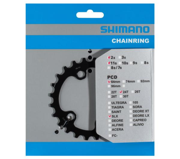 SHIMANO Kettenblatt SLX FC-M7000-11 24 Z&auml;hne