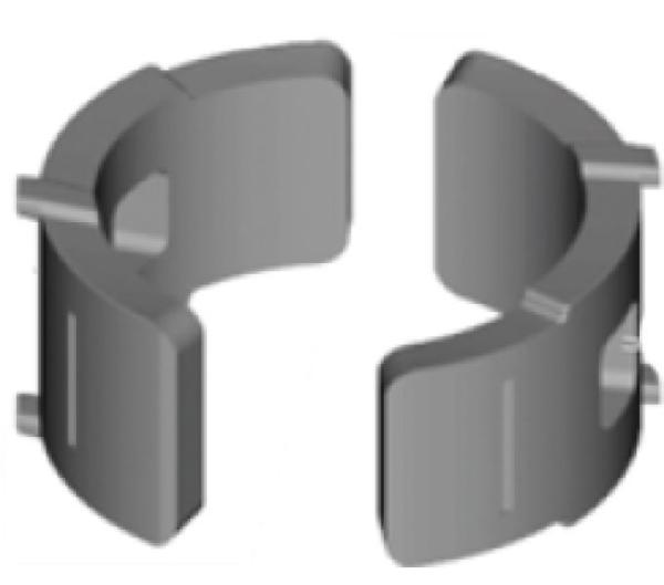 SHIMANO Schellenadapter FD-M4000 F. S-SIZE/DIAMETER 28.6MM F.TS